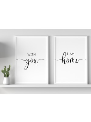 Uckanlar Ikili Tablo  Seti, Dekor, Tasarım, Afiş, Dekoratif, Çerçeveli