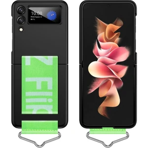 For Samsung Galaxy Z Flip 4 Macaroon Kıpırdama Sağ Plastik Cep Telefonu Kılıfları Kılıflar (Yurt Dışından)