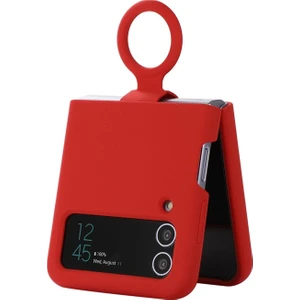 Z Flip 3 Case İçin Samsung Galaxy Z Flip 3 Parmak Yüzükü Liquid Silica Gel
silicone Koruma Mobil Telefon Davaları Cep Telefonu Kılıfları (Yurt Dışından)