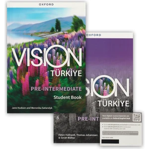 Oxford University Press Vision Türkiye Pre-Intermediate (Student's Book+Workbook+Online Practice Kod)