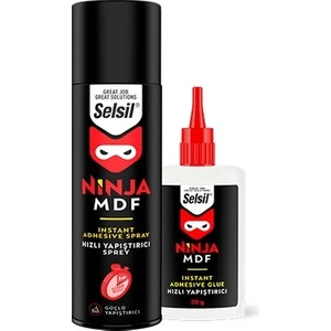 Selsil Ahşap Masa Ayağı Yapıştırıcı Selsil Hızlı Yapıştırıcı 200 ml ve 50 gr