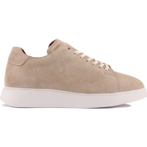 Sail Lakers - Bej Süet Deri Erkek Sneaker