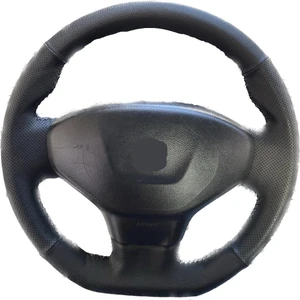 İskender Oto Aksesuar Direksiyon Kılıfı Detay Deri Direksiyon Hyundai I20 2012 + Tam Uyumlu Siyah Spor Deri Detay deri direksiyon