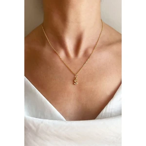 Sose Moda S Harfli Gold Zincir Kolye