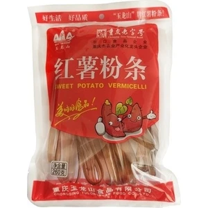 Yu Long Shan Mor Tatlı Patatesli Geniş Erişte 2 cm 260 gr