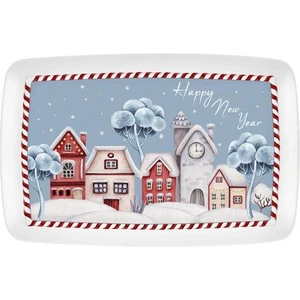 The Mia Penguin Dikdörtgen Servis Tabak 34X25CM