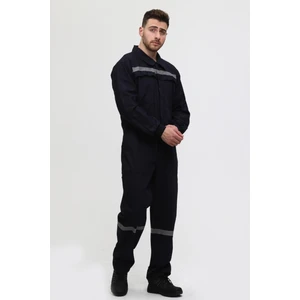Işçi Tulumu 16/12 Lacivert Gabardin Boy Tulum