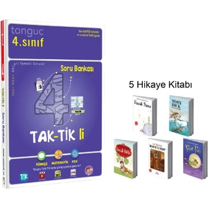 Tonguç Akademi 4. Sınıf Taktikli Soru Bankası ve 10-14 Yaş Dünya Klasikleri Seti ( 5 Kitap)