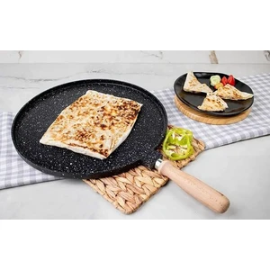 Meşeler Döküm Gözleme Tavası Siyah