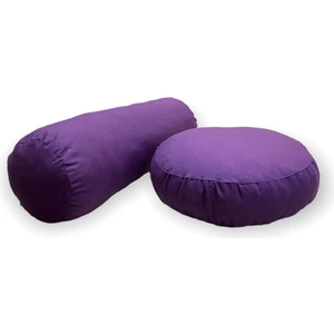 Bolster Minderi & Meditasyon Minderi / Antibakteriyel Duck Kumaş / Ikili Set