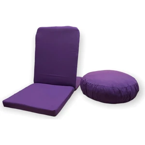 Meditasyon Sandalyesi (Backjack) & Meditasyon Minderi / Antibakteriyel Duck Kumaş - 2'li Set