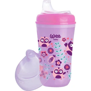 Wee Baby Yalıtkan Su Oluklu Bardak Mor
