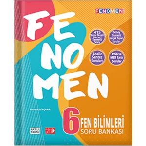 Gama Yayınları Fenomen Okul 6. Sınıf Fen Bilimleri Soru Bankası - Fenomen 6 Fen