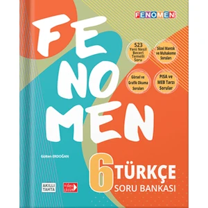 Gama Yayınları Fenomen Okul 6. Sınıf Türkçe Soru Bankası - Fenomen 6 Türkçe