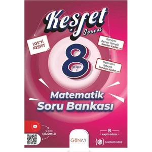 Günay Yayınları 8. Sınıf LGS  Keşfet Matematik Soru Bankası - 8 Keşfet