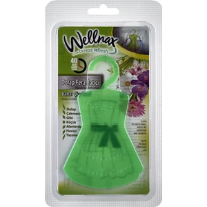 Wellnax Breeze Refresh Dolap ve Gardırop Ferahlatıcısı Bahar Çiçekleri-Elbise Dolabı Kokusu-Dolap ve Çekmece Koku Kesesi X4