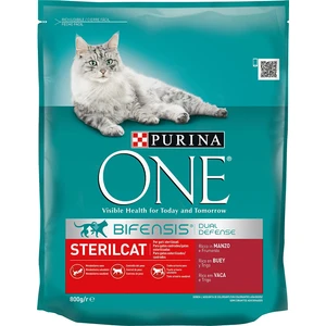 One Kısır Sığır Etli Kedi Maması 800 gr