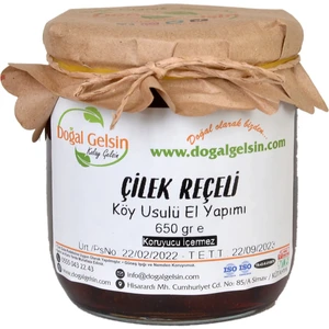 Doğal Gelsin Kolay Gelsin Çilek Reçeli - 650 gr
