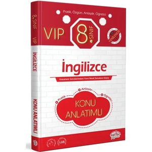 Editör Yayınları 8. Sınıf Vıp Ingilizce Konu Anlatımı