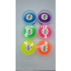 Yuvarlak Kutulu Kokulu 6'lı 6 Renk Slime 135 gr x 6 Hazır Slıme