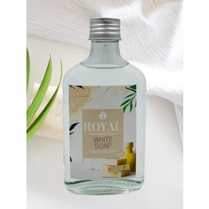 Royal Kolonya Beyaz Sabun Kokusuyla Şık Cam Şişede 200 ml Ferahlatıcı Etki