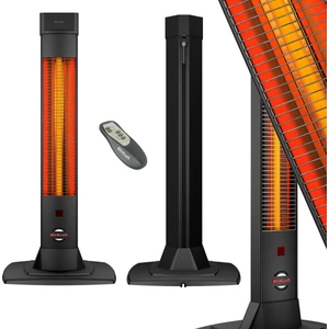 Solaris 2000 W Karbon Elektrikli Isıtıcı –gösterge - Uzaktan Kumandalı