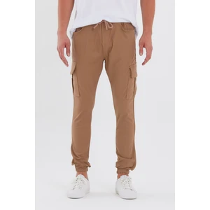 Vizon Renk Çift Cep Kargo Spor Pantolon