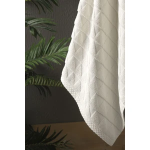 Neşe Home Emma Krem Banyo Havlusu 70x140 – %100 Pamuklu, Yumuşak ve Emici