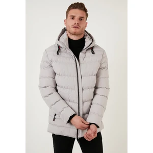 Slim Fit Kapüşonlu Cepli Mont Erkek Mont 6274818