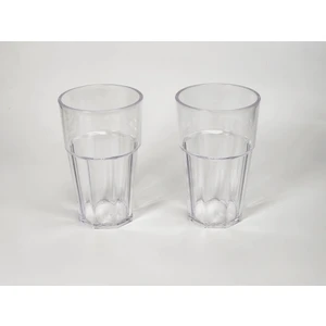 Opportia Rubikap Casablanca Kırılmaz Bardak (Polikarbonat) 400ml 2li Set