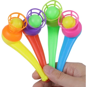 4 Adet Oyuncak Saksafon Popit Pipet Top Üfleme Oyunu  Hediyelik Parti Eğlencesi