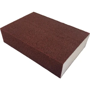 Lumina 3064 Zımpara 100 Kum Takoz Sünger 98*69*26MM Kırmızı