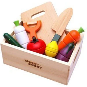Prodigy Toy Çocuk Ahşap Meyve Sebze Oyuncak (Yurt Dışından)