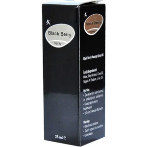Blackberry Masaj Spray 4 Adet 4x25 ML