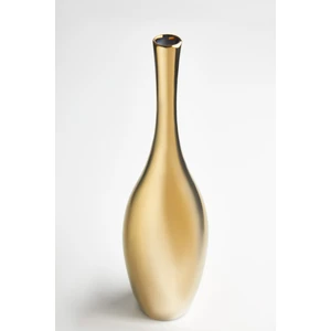 Gold Dar Ağızlı Seramik Vazo