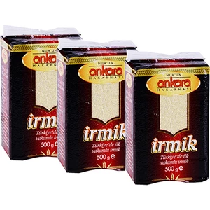 Nuhun Ankara  İrmik 3 x 500 gr