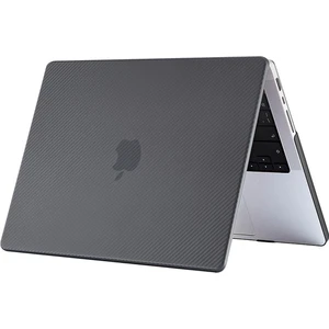 MacBook Pro 16 M1 2021 A2485 - M2 2023 A2780 uyumlu Kılıf Koruyucu Kapak Karbon Fiber Desenli 16.2"
