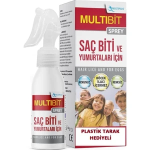 Multibit Sprey 100 ml + Plastik Tarak