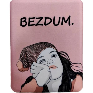 Bezdum Desenli Bilek Destekli Dikdörtgen Mousepad