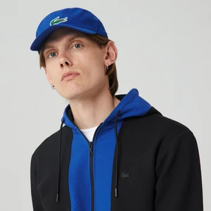 Erkek Slim Fit Kapüşonlu Baskılı Siyah Sweatshirt