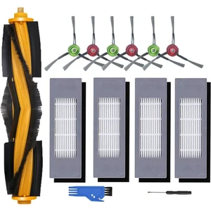 Sunshinee Yeedi Vac/vac Max/vac Station Robot Vakum Için Yedek Aksesuar Kiti Fit, Ana Fırça Filtresi Yan Fırçalar (Yurt Dışından)