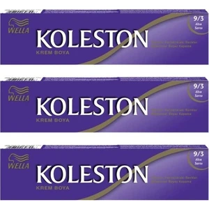 Koleston Tüp Boya 50 Ml - 9.3 Altın Sarı 3 Adet