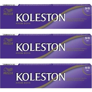 Koleston Tüp Boya 50 Ml - 9.0 Sarı 3 Adet