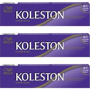 Koleston Tüp Boya 50 Ml - 8.1 Açık Küllü Kumral 3 Adet