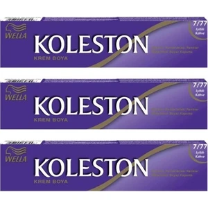 Koleston Tüp Boya 50 Ml - 7.77 Işıltılı Kahve 3 Adet