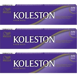 Koleston Tüp Boya 50 Ml - 7.0 Kumral 3 Adet