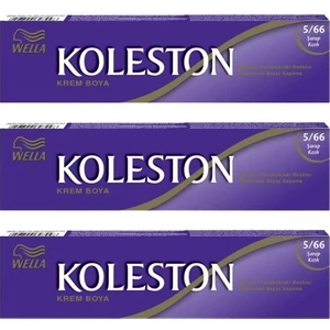 Koleston Tüp Boya 50 Ml - 5.66 Şarap Kızılı 3 Adet