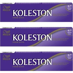 Koleston Tüp Boya 50 Ml - 6.7 Çikolata Kahve 3 Adet