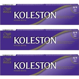 Koleston Tüp Boya 50 Ml - 6.4 Kızıl Bakır 3 Adet