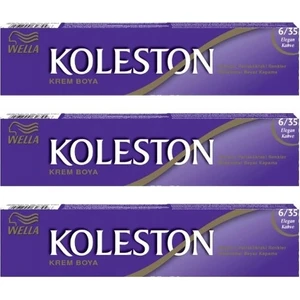 Koleston Tüp Boya 50 Ml - 6.35 Elegant Kahve 3 Adet